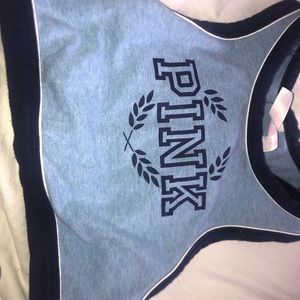 Blue sports bra Victoria secret/pink